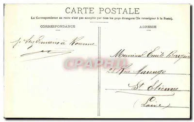 Tarare (Rhône) — Pelerinagem de Ste-Madeleine — Editor: Véle Moma — Verso