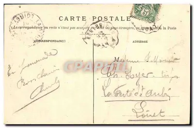 Charbonnières-les-Bains — O Ponte — S.F. n°618 — Verso