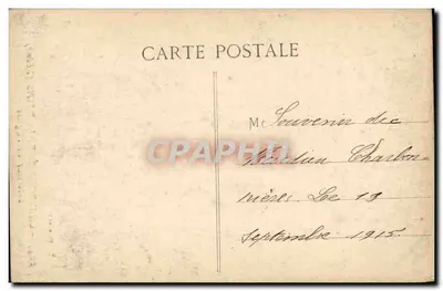 Charbonnières-les-Bains (Rhône) — Wewnętrzne wnętrze kościoła — Fayé, wydawca, n° 2044 — Rewers