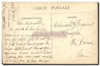 Charbonnières-les-Bains (Rhône) — Park Kasyna — wydawca: 1865 — Rewers
