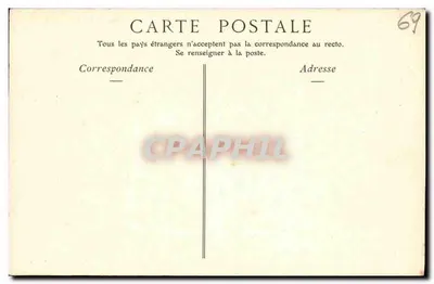LYON — O Hotel de Ville — Collections N. Phot — Verso
