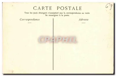 LYON — Plac i ulica République — Camateau 7, kolekcje ND Phot — Rewers