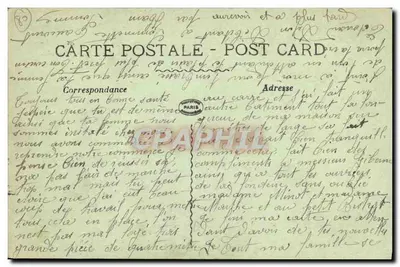 Castelo de Ham (Somme) — ruínas após demolição — La Bonne, n°1741 — Verso