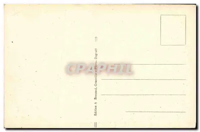 Carolles — Nos Rochos — Edição A. Bernard, Granville, Degravé — Verso
