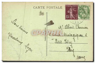 Carolles-Plage — Vista aerea — In lontananza, Jullosville — Verso