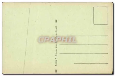 Carolles — Zonsondergang — Ed. A. Bernard, Granvill, Degraët — Achterkant