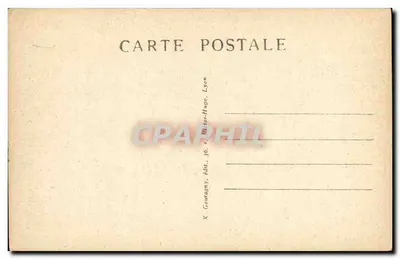 LYON — Il Conservatorio, quai de Bondy — Editore X. Gontagny, 36, r. Victor-Hugo — Verso