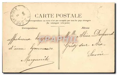 LYON — Fontanna i Plac Jacobinów — P. Martel, wyd., Lyon — Rewers