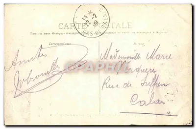 LYON - Ogólny widok, z Fourvières — P. Martel, Lyon, nr 110 — Rewers