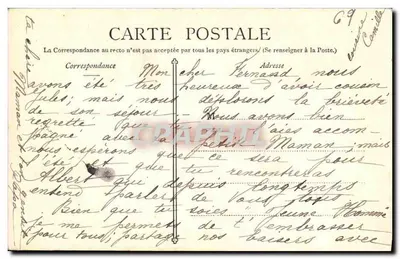 Około Lyon — Couzon i Rochetaillée — Ogólny widok — P. Martel, Lyon, nr 147 — Rewers