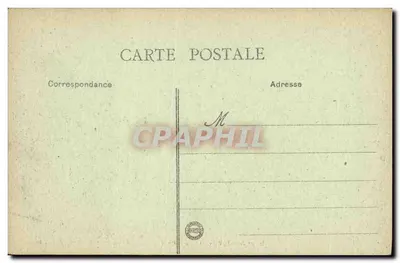 Sourdeval (Manche) - O Castelo — J. Sorel, editor, Rennes — Verso
