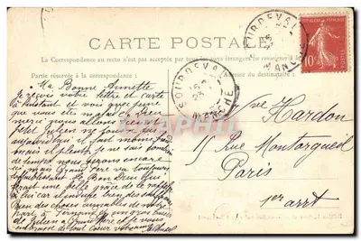 Sourdeval — Katedra — Wydawnictwo L. Scordel — Nowe Galerie, w Sourdeval — Rewers