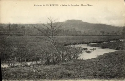 Ao redor de SOURDEVAL — Vale de Brouains — Mont d’Eron — Carta postal