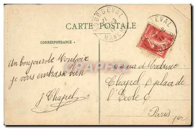 Arredores de SOURDEVAL-la-BARRE — O Ponte da Forja — n°25 — Verso
