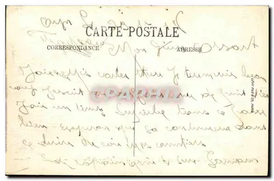 LYON — Połączenie Rhône i Saône z widokiem na Notre-Dame de Fourvière — Selecta, n°105 — Rewers