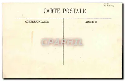 LYON — Katedra św. Jana, Fourvière i Wieża Fourvière — LL — Rewers