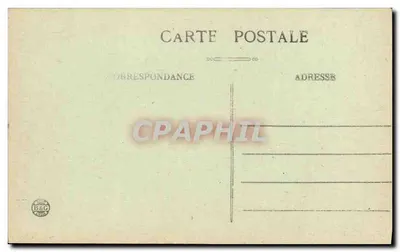 LYON — Praça Bellecour e Estátua de Luís XIV — Carrier, editora Depositada — Verso