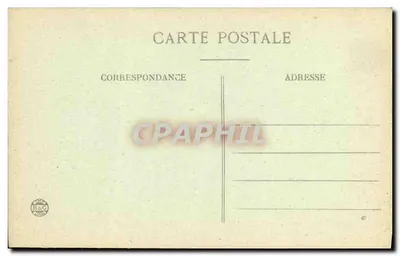 LYON — Place Carnot - Pomnik Republiki i Coteau de Fourvière - E.R. — Rewers