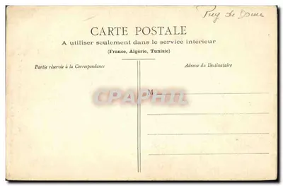 Thiers - Viadotto del Grande Viraggio — Imp. Lib. H. Chaussière, Rue de la Gare — Verso