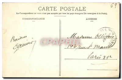 Beaunant (Rhône) — Os Aquedutos Romanos — Vista Geral — n°1112 — Verso