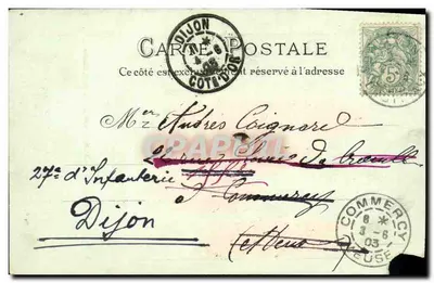 CPA Environs de Lyon Ermite du Mont Cindre — Verso