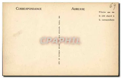 Lyon — Plac i ulica République — Pomnik Carnot — LL — Rewers