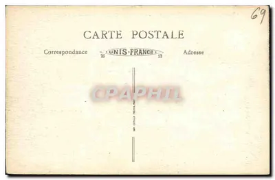 LYON - O Ponte Morand, 1890 (comprimento 242 m., largura 20 m.), o Coteau de Fourvière — Verso