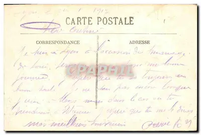 LYON — Plac Republiki i ulica Prezydenta Carnota — S. Farges, wyd. Lyon — Rewers
