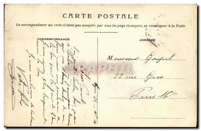Lyon — Torre Metálica de Fourvière — editor desconhecido, n° 5533 — Verso