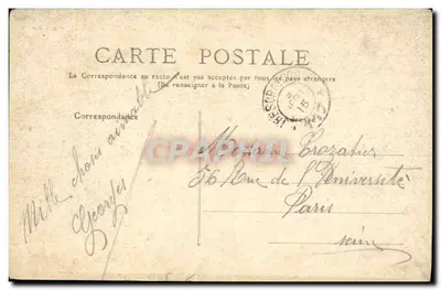 LYON - Park van de Tête d'Or, de grote serres — uitgever S.T.L. n°35 — Achterkant