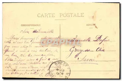 LYON — Pomnik Carnota — Plac Republiki — L. E. — Rewers