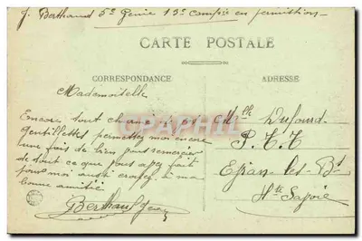 LYON — Ponte da Boucle e Coteau Saint-Clair — E.R. — Verso