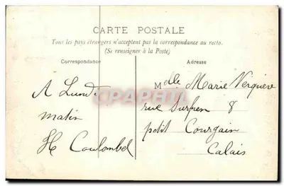 LYON - Wejście do Parku i Pomnik Dzieci Rzawy — P. Simien, wydawca, Lyon — Rewers
