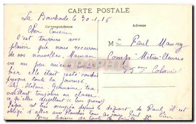La Bourboule - Katedra - Wejście na bulwarHôtel-de-Ville — Auvergne — Rewers
