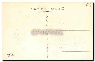 Vale de Chaudejou - Paisagem de inverno - A Roche de la Rancune — L'Auvergne pittoresque — Verso