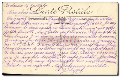 Bordeaux — Hôtel de Ville — LL. — Sélecta, nr 130 — Rewers