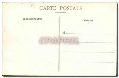 Lunéville - La Cascade aux Bosquets — P. R., 13, Pl. de l'Église — Achterkant