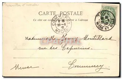 Toul - Wyjście wody — Fototypia A. Bergeret et Cie, Nancy — Rewers