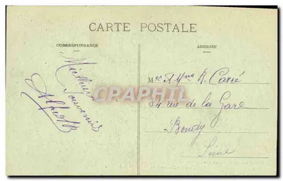 A Porta de Metz — Editora Gardolle et Briquet, Toul — N° 16 — Verso