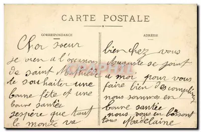Pont-à-Mousson — Place Thiers — Librairie Palenter, nr 35 — Rewers