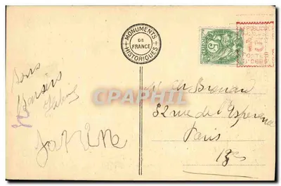 Carcere di Barbès — Prigione politica del 1842 — Abbazia del Mont-Saint-Michel — Verso
