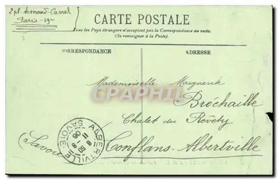 Mont-Saint-Michel — Rybacy brzegów i koczownicy — LL. n°21 — Rewers
