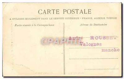Cherbourg — Statua Emmanuel Liais — G.F. n°93 — Rewers
