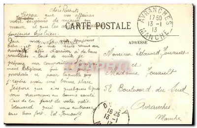 Cherbourg - Dolina Quincampoix — nieznany wydawca, nr 143 — Rewers