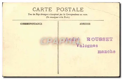 Cherbourg — Parc Emmanuel Liais — A Torre — LL. — n°86 — Verso