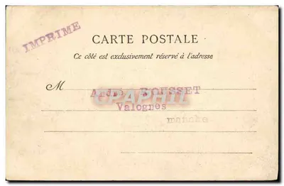 Cherbourg — O Antigo Portão — A Normandia — Editor La Normandie, n°18 — Verso