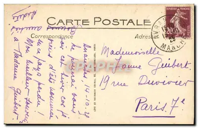 Avranches — La Caisse d'Épargne — LL. n°86 — Achterkant