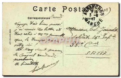 Avranches — Chiesa di Notre-Dame — Il Coro. — Lib. Lechaptais — Verso
