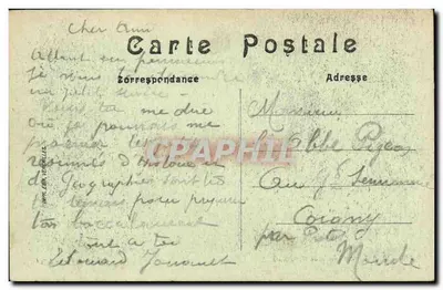 Avranches — A Antiga Catedral — Livraria Lechaplais — Verso