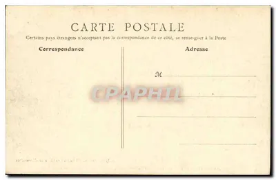 Azzranches — Zatoka Mont Saint-Michel, widok z Ogródka Botanicznego — J. G. Fauz, Office du Grand Meaulnes — Rewers